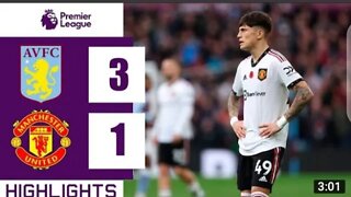 Aston Villa 3-1 Manchester United: Emery reign begins with huge win. #manchesterunited