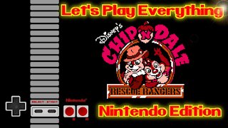 Let's Play Everything: Chip 'n Dale: Rescue Rangers