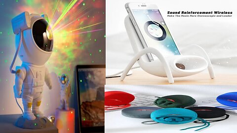Creative Astronaut and LED music headphone 📦✈️🌎Worldwide shipping ♡dampi 67 #gadgets