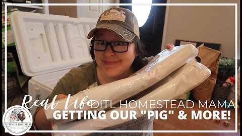 DITL Homesteading Mama | Getting Our "PIG" | Real Life Farm Life