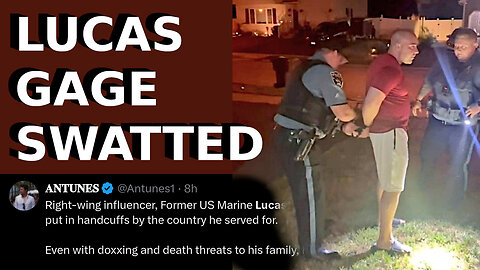 Prominent Noticer Lucas Gage SWATTED on July 4th