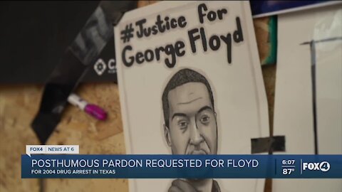 Posthumous pardon request made for George Floyd's 2004 Texas charge