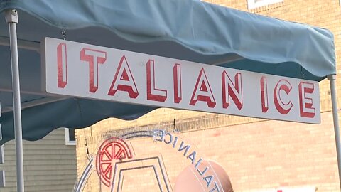 New business owner hopes to fill void in Little Italy with nostalgic Italian ice cart