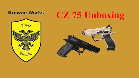 CZ 75 B + CZ 75 P-01 Omega Unboxing