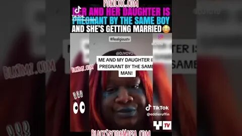 Her and her daughter are both pregnant 🤰 by the same dude !? 😩