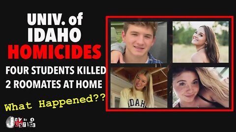 University of Idaho Students Murdered - Victims Seen on Twitch Stream New Info!