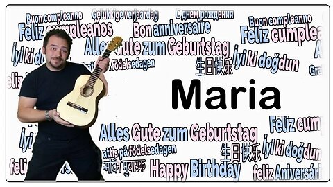 Happy Birthday Maria - Happy Birthday to You Maria #shorts