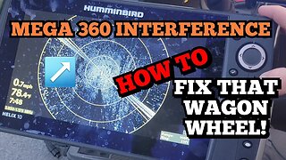 Mega 360 Interference Fix (WAGON WHEEL) Humminbird Quick Tips Ep.3