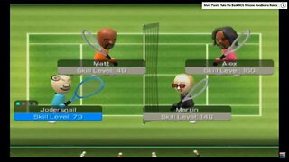 Wii Sports Tennis Gameplay 02/16/24