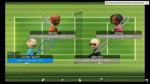 Wii Sports Tennis Gameplay 02/16/24