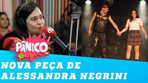 Alessandra Negrini interpreta jovem gótica em nova peça