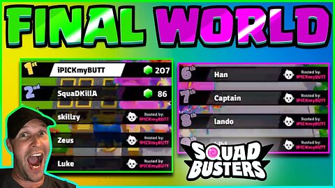 DESTROYING The Competition in the FINAL WORLD of Squad Busters