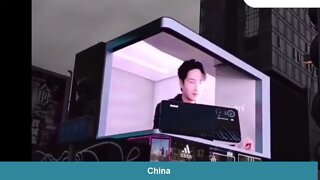 3D digital billboard all over the world