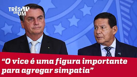Bolsonaro fala sobre relacionamento com Mourão e eleições 2022