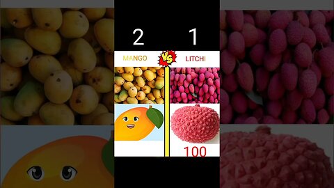 mango vs litchi #shorts #mango #litchi @_Principal_XYZ_FACT @Vibhu96 @ #viral #youtubeshorts