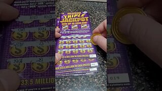 Triple Jackpot Lotto Winner! #shorts #lottery