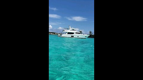 Beautiful clear water and a great view