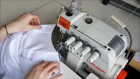 How to sew a Polo shirt lacosta part 2 step by step tutorial. Koszulka polo