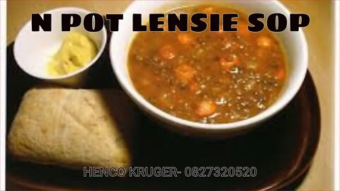 N POT LENSIE SOP -HENCO KRUGER