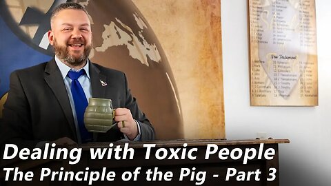 Dealing with Toxic People | The Principle of the Pig - Pt 3 (Pastor Jones) Wednesday-PM