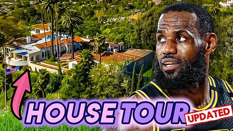 LeBron James | House Tour UPDATED | NEW $36 Million Dollar LA Mansion