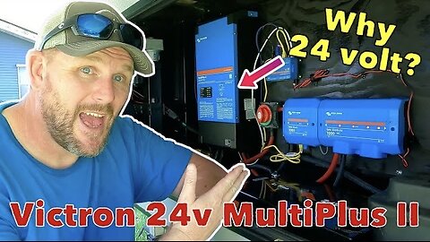 24v Victron Multiplus 2 2x120 install in an RV