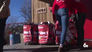 Boise Rescue Mission holds sock donation drive
