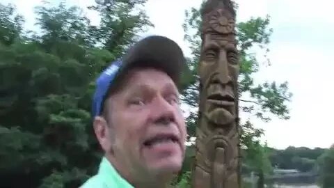 Peter Toth Indian Statue Iowa Falls Iowa Travel USA Mr Peacock & friends Hidden Tresures