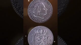 Netherlands 1 Gulden 1955. #shorts #viral #coinnotesz