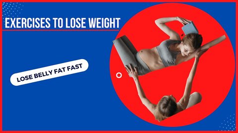 6 6 Easy Exercises To Lose Belly Fat| Exercise To Lose Weight Fast At Home