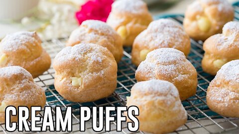How To Make Easy Cream Puffs