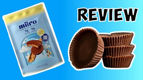 Miiro Plant Based Peanut Butter Cups review || VEGAN & KETO