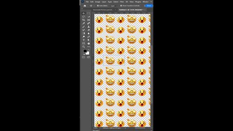 How To Make a Emoji Seamless Patterns in Photoshop | #trendingshortfffff #photoshopshort #shorts