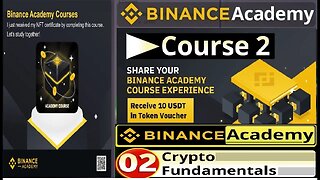 Binance Academy Course 2: Crypto Fundamentals Quiz Answers For Beginner Track