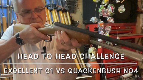 Head to head challenge Swedish Excellent C1 vs Quackenbush No.4 256 years of round ball goodness!