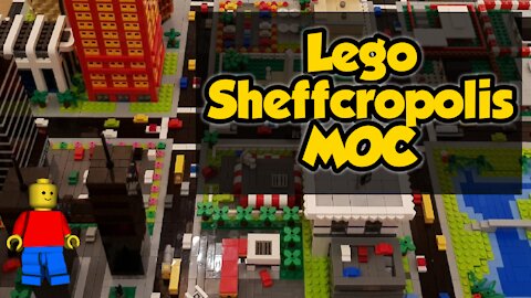 LEGO SHEFFCROPOLIS MOC - An update to my micro city build!!
