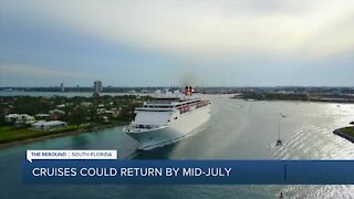 Cruise line prepares to resume sailings from Port of Palm Beach