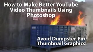 Livestream - How to Make Better YouTube Thumbnails that will have a Bigger Impact Using Photoshop