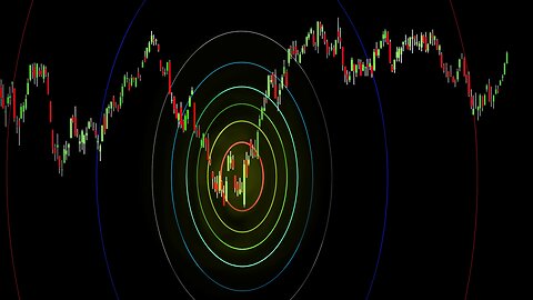 How To Use Fibonacci Circles The “Normal” Way To Analyze Charts (AXP) Example