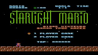 Sunday Longplay - Starlight Mario (NES ROM Hack)