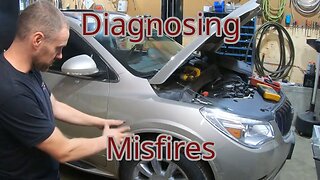 Engine Misfire Diagnoses, Cylinder Leak Down Test Required