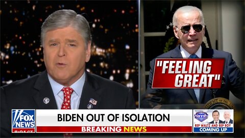 Hannity: God forbid President Biden would ever give any credit to his predecessor