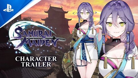 Samurai Maiden Hagane Character Trailer ｜ PS5 & PS4 Games