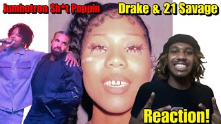 DRAKE WENT OFF! | Drake - Jumbotron Shit Poppin (Official Audio) REACTION!