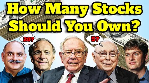 How Many Stocks Should Be In Your Portfolio? (Warren Buffett)