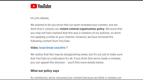 youtube censorship goes into meltdown