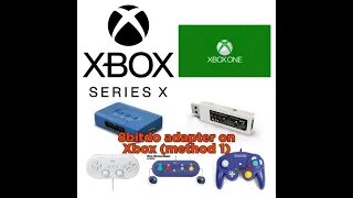 8Bitdo Gros adapter working on XboxOne/SeriesX(Method 1)