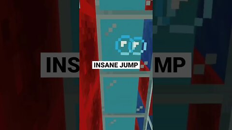 Satisfying jump from HEIGHT LIMIT #minecraft #minecraftshorts