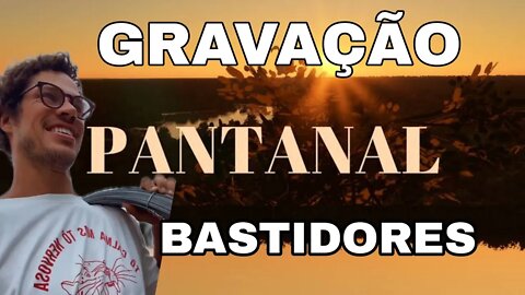 Pantanal: Bastidores de gravação com José Loreto ( Tadeu) #pantanal #novelapantanal #resumopantanal