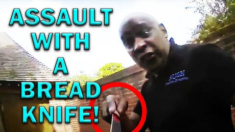 Bread Knife Assault In Britain On Video! LEO Round Table S07E11c